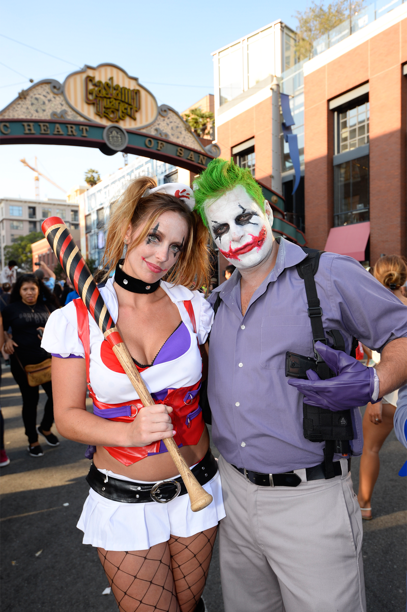Harley and the Joker. Image Credit: Denis Poroy/Invision/AP